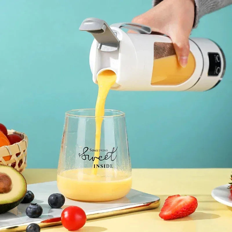 blender juicer Portable Electric Juicer 450ml 8 Blades CV VVVVVV Travel Juicer Machine Chargeable Shakes Smoothie Blenders Fresh Juice Cup