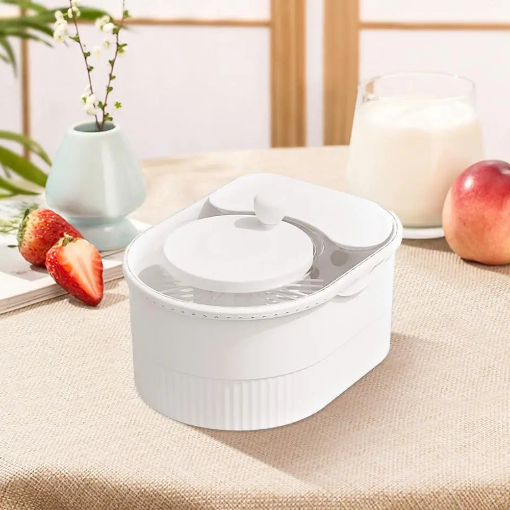 Vegetable Cleaner Spinner Multifunctional Vegetable Scrubber Multifunctional Potato Scrubber With Lid Household Salad Washing