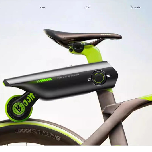 Kit de conversión para bicicleta eléctrica — 50 km de autonomía, asistencia al pedaleo, instalación sin herramientas