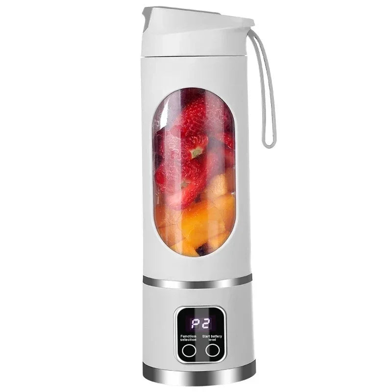 blender juicer Portable Electric Juicer 450ml 8 Blades CV VVVVVV Travel Juicer Machine Chargeable Shakes Smoothie Blenders Fresh Juice Cup