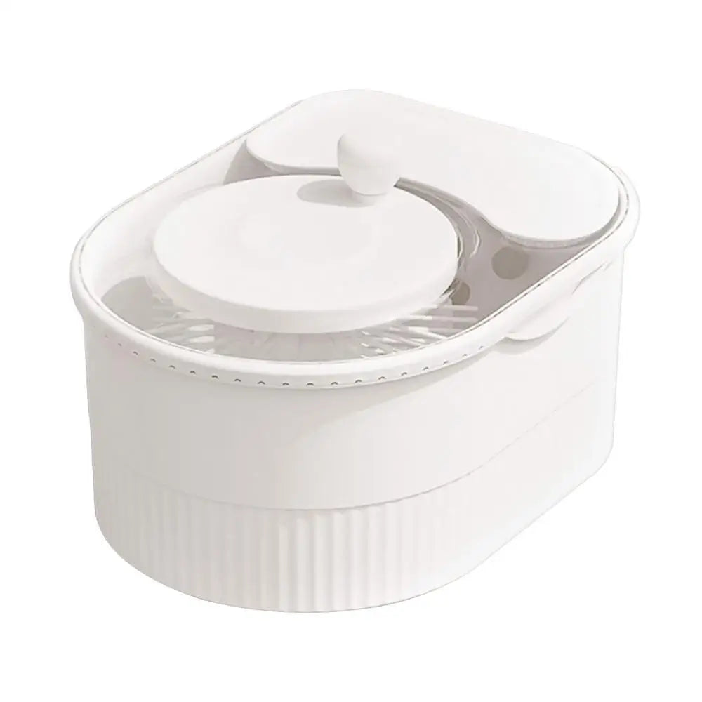 Vegetable Cleaner Spinner Multifunctional Vegetable Scrubber Multifunctional Potato Scrubber With Lid Household Salad Washing