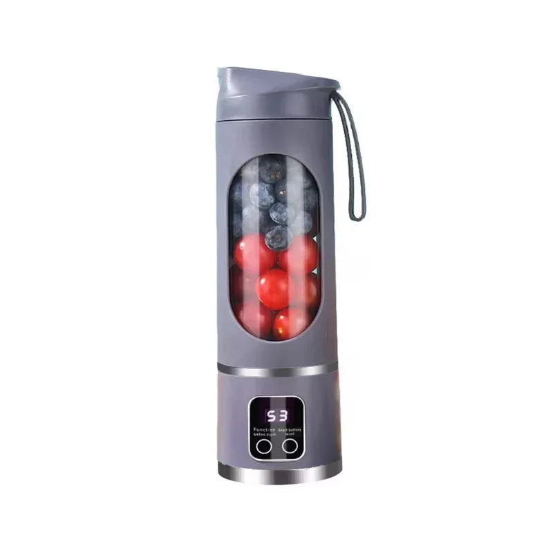 blender juicer Portable Electric Juicer 450ml 8 Blades CV VVVVVV Travel Juicer Machine Chargeable Shakes Smoothie Blenders Fresh Juice Cup