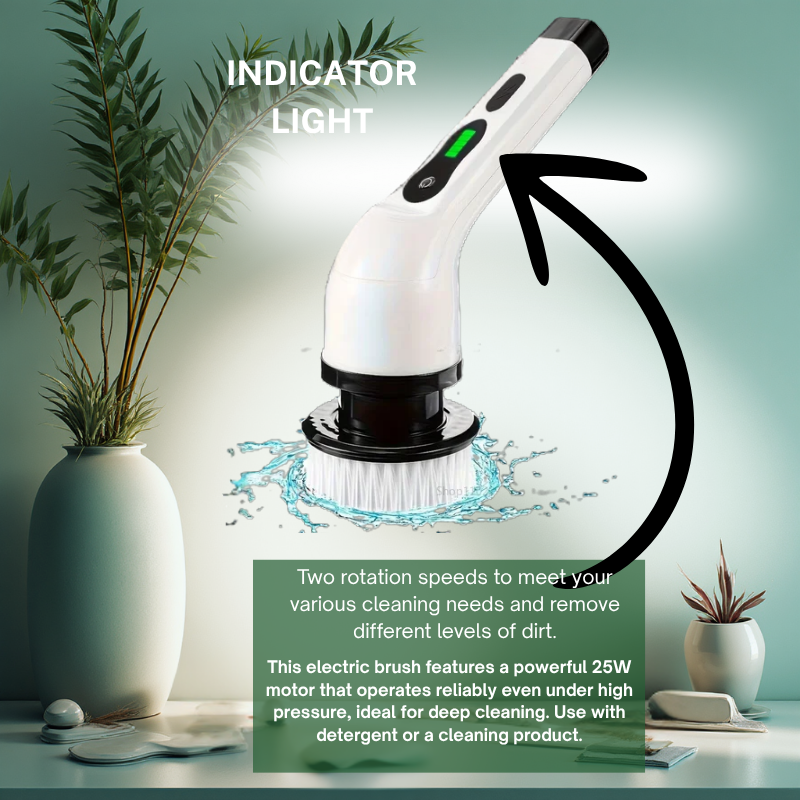 Brosse de nettoyage sans fil A10, brosse électrique rotative, extension réglable, outil de nettoyage puissant pour douche et salle de bain