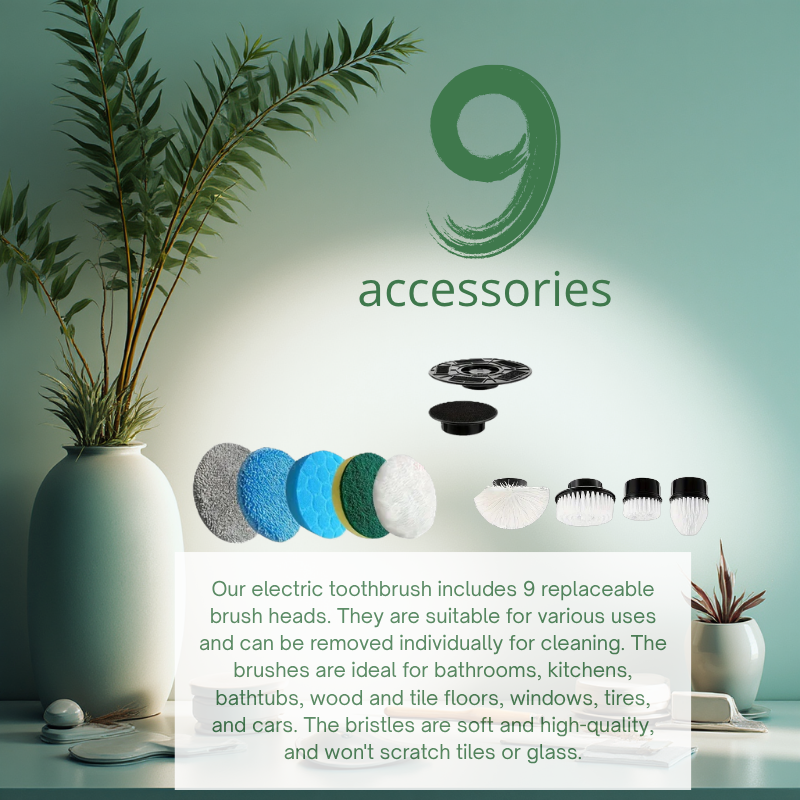 Brosse de nettoyage sans fil A10, brosse électrique rotative, extension réglable, outil de nettoyage puissant pour douche et salle de bain