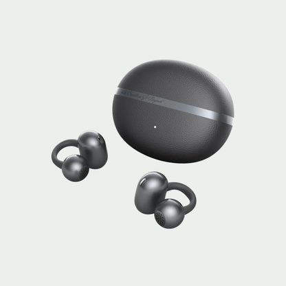 QCY Crossky C50 Open Ear Wireless Earbuds Bluetooth 6.0 Clip-On Sports 4 Mic AI Clear Call Bass Boost