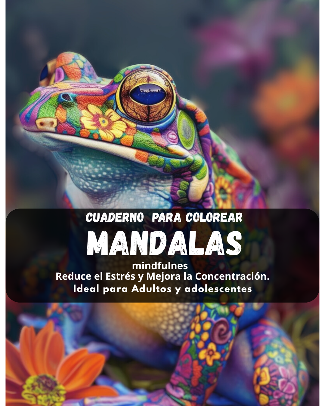 Cuaderno para Colorear Mandalas Mindfulness - Portada