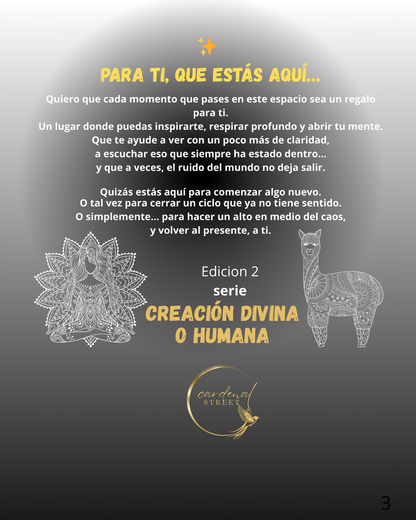 Creación Divina o Humana - Edición 2 - Interior