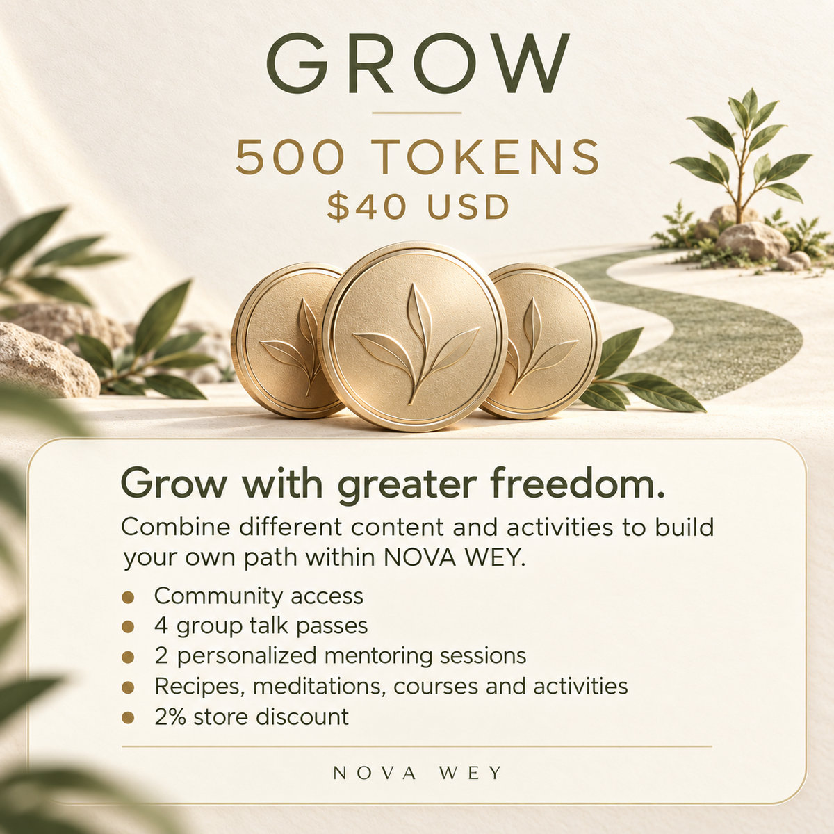 NOVA TOKENS | Packages Tokens