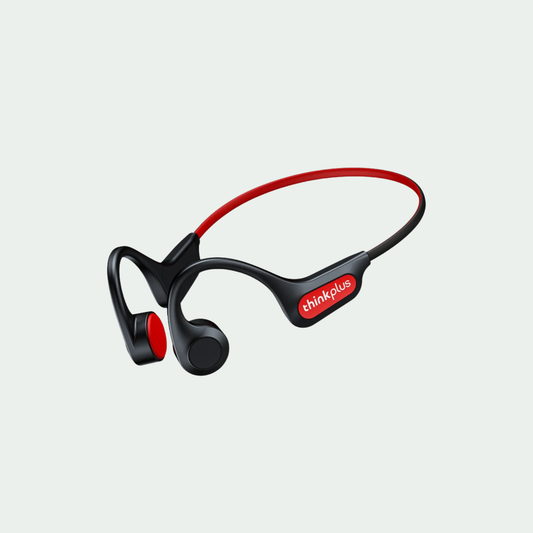 Casque audio Lenovo X3 Pro d'origine, à conduction osseuse, Bluetooth 5.3, sans fil, étanche, avec contour d'oreille et microphone intégré.