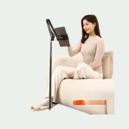 Adjustable Floor Stand Tablet Holder Zinc Alloy Cantilever Bracket Mobile Phone Compatible