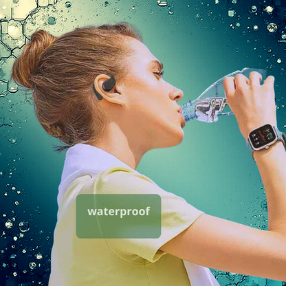 Ear Hook Headphones Wireless HiFi Stereo Waterproof Noise Reduction Earbuds Phone