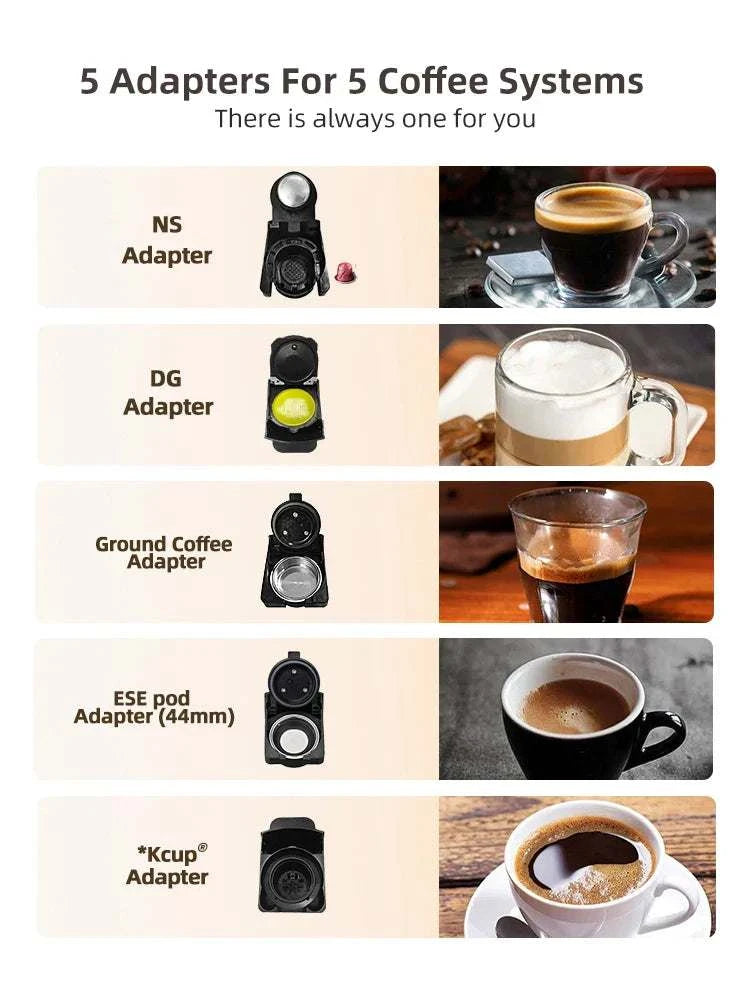 5 in 1 coffee machine