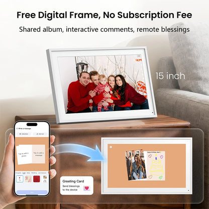 Digital Calendar 2026 Smart Family Planner 1080P Touchscreen Wall Desk Mount. NEWYES 21.5"