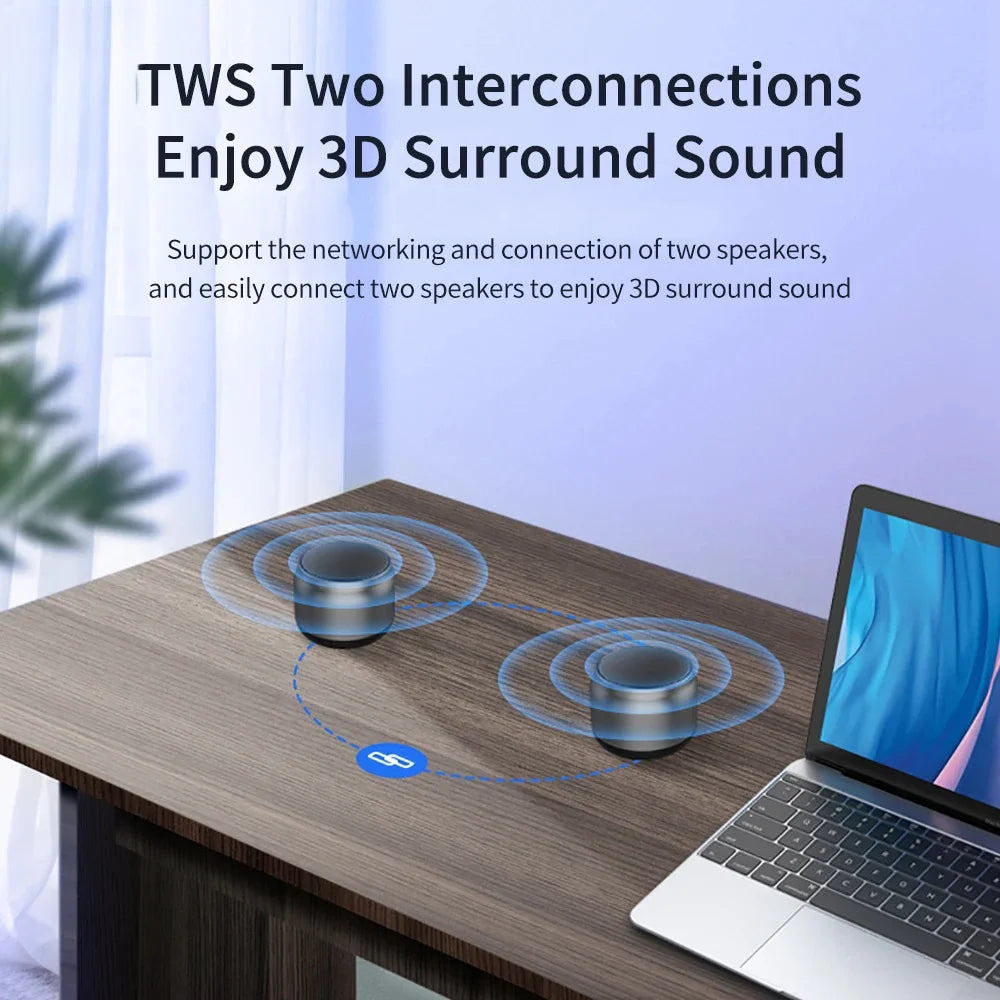 High Quality Wireless Bluetooth Speaker with Lanyard Lightweight and Portable Portable Wireless Bluetooth Speaker for Running