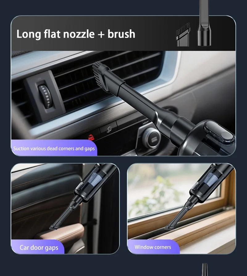 Xiaomi 170000pa Home Vacuum Cleaner Vacuum Cleaner With Super Strong Suction Car Handheld Wireless Vacuum Cleaner Household Use