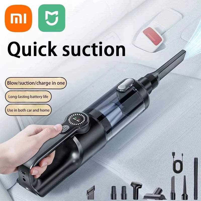 Xiaomi 170000pa Home Vacuum Cleaner Vacuum Cleaner With Super Strong Suction Car Handheld Wireless Vacuum Cleaner Household Use
