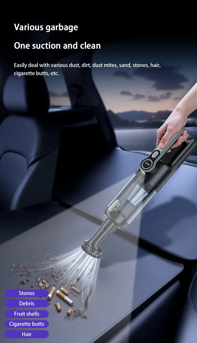 Xiaomi 170000pa Home Vacuum Cleaner Vacuum Cleaner With Super Strong Suction Car Handheld Wireless Vacuum Cleaner Household Use
