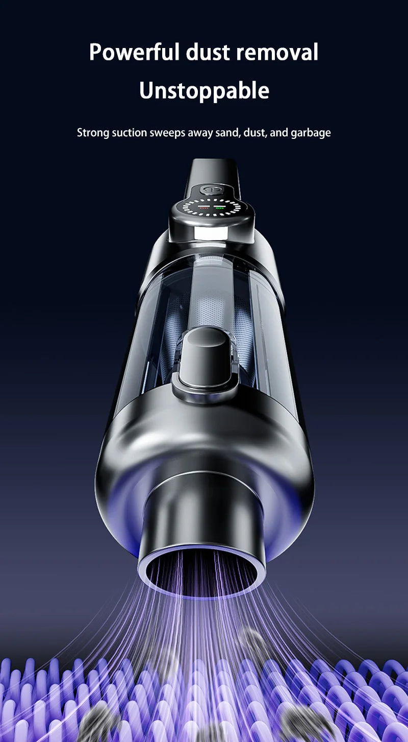 Xiaomi 170000pa Home Vacuum Cleaner Vacuum Cleaner With Super Strong Suction Car Handheld Wireless Vacuum Cleaner Household Use