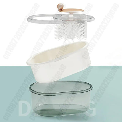 Fruit Cleaner Spinner Large Capacity Manual Vegetable Washer Salad Drainer Basket Kitchen