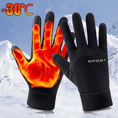 Winter Touchscreen Gloves Thermal Windproof Cycling Running Skiing Unisex
