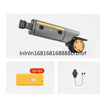 Electric Motor Kit Mountain Bike 220Wh Booster E-Bike Conversion