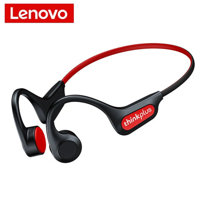 Headphones Bluetooth 5.3 Wireless Waterproof Ear Hook Sports Mic Lenovo X3 Pro Bone Conduction