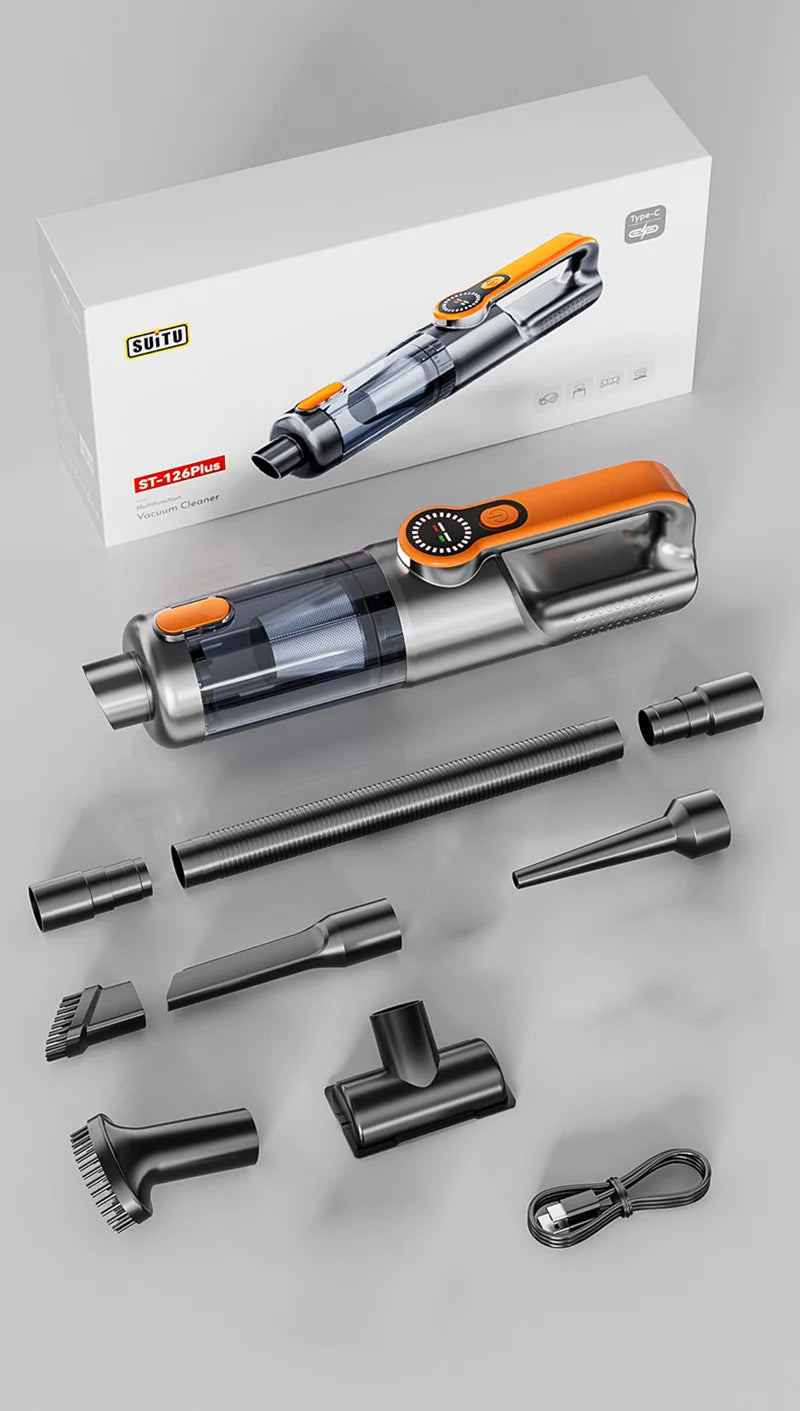 Xiaomi 170000pa Home Vacuum Cleaner Vacuum Cleaner With Super Strong Suction Car Handheld Wireless Vacuum Cleaner Household Use