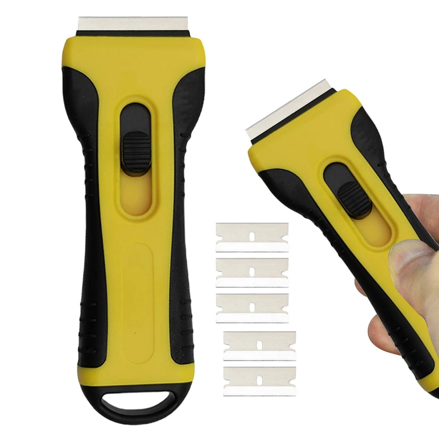 New Multifunction Glass Ceramic Hob Scraper Cleaner Remover With 5pcs Blade For Cleaning Oven Cooker Tools Utility Knife