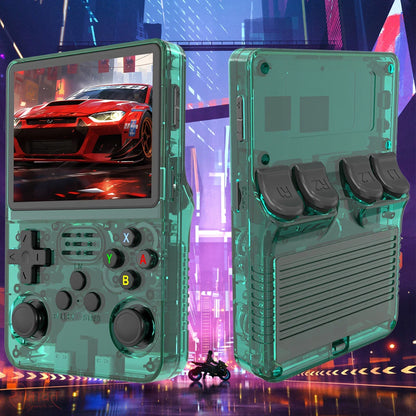 R36S Handheld Game Console 3.5Inch IPS 640x480 Screen Built in 64GB Memory Classic Games Portable Handheld Game Console