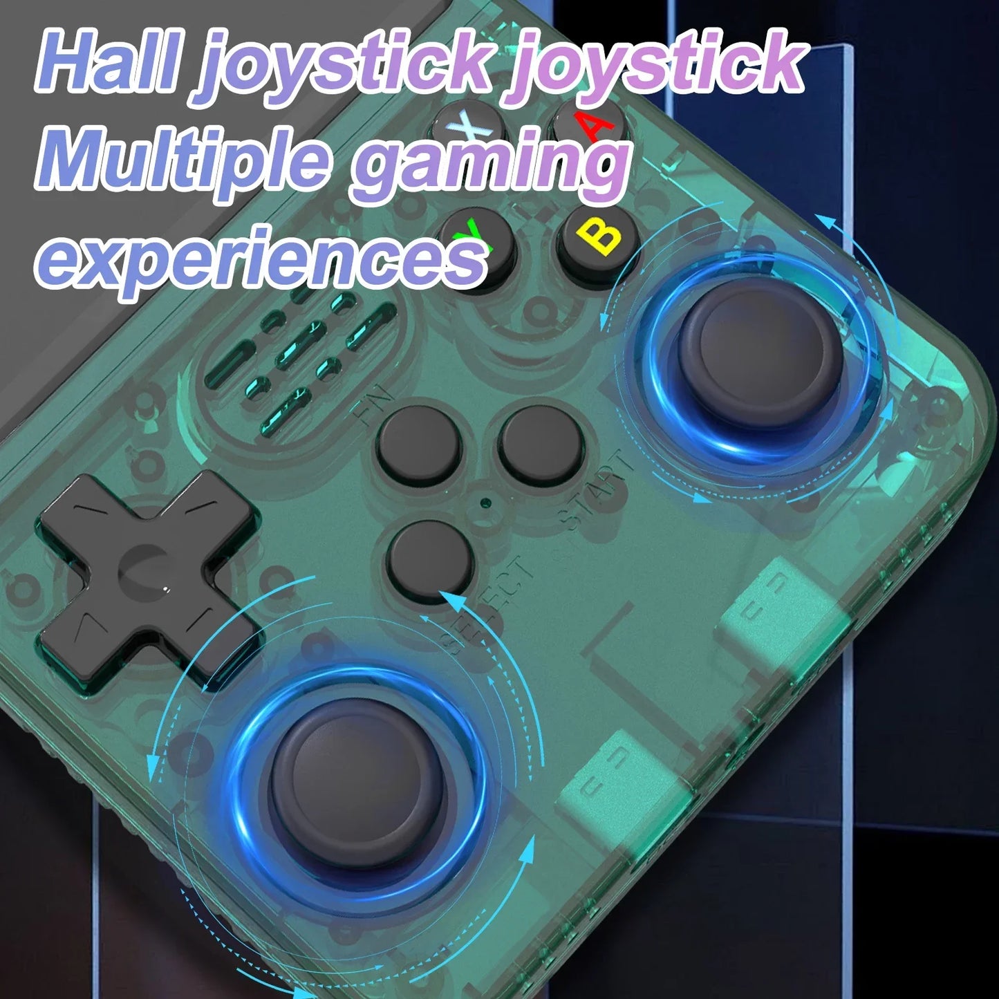 R36S Handheld Game Console 3.5Inch IPS 640x480 Screen Built in 64GB Memory Classic Games Portable Handheld Game Console