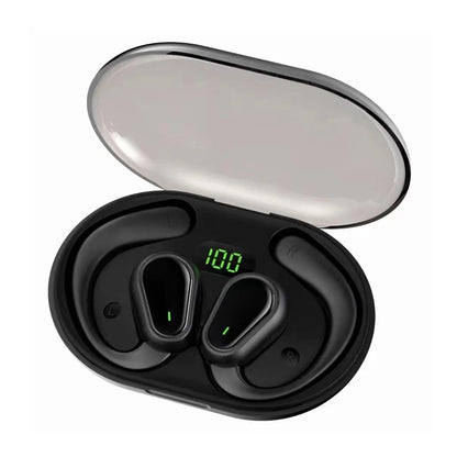 Ear Hook Headphones Wireless HiFi Stereo Waterproof Noise Reduction Earbuds Phone