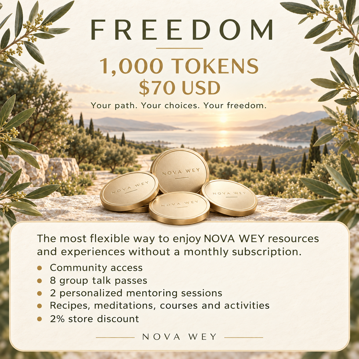 NOVA TOKENS | Packages Tokens